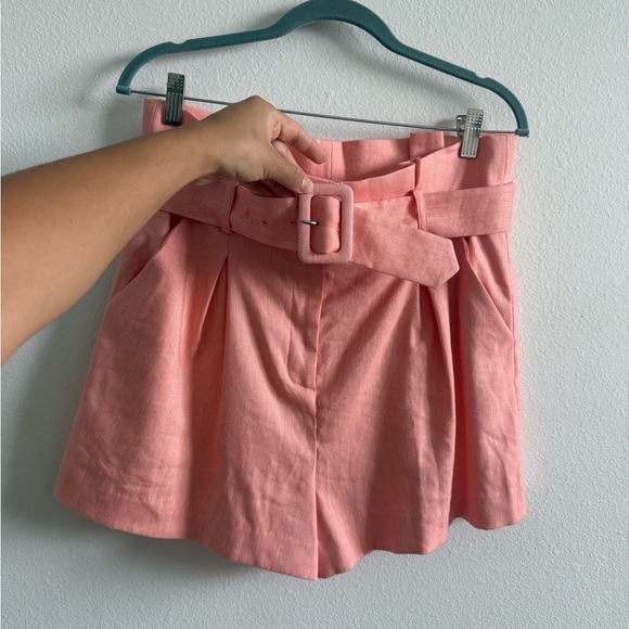 NWT VERONICA BEARD Ashford Belted Paperbag Shorts - Picture 6 of 9